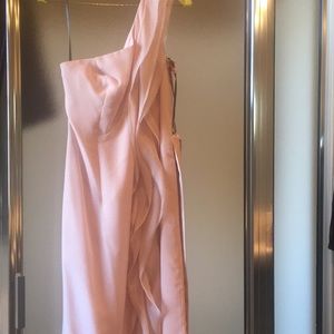Vera Wang Bridesmaid dress, blush pink.